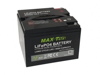增強型鋰電池 | 磷酸鋰鐵電池 | Enhanced Lithium Battery  Maxtela 12V22Ah LiFePO4 Battery MX022-12LF